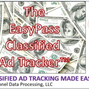 The EasyPass Classified Ad Tracker™